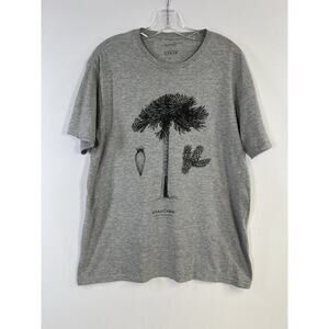 Men’s Patagonia Chile Graphic T Shirt Gray Size Large Garuga